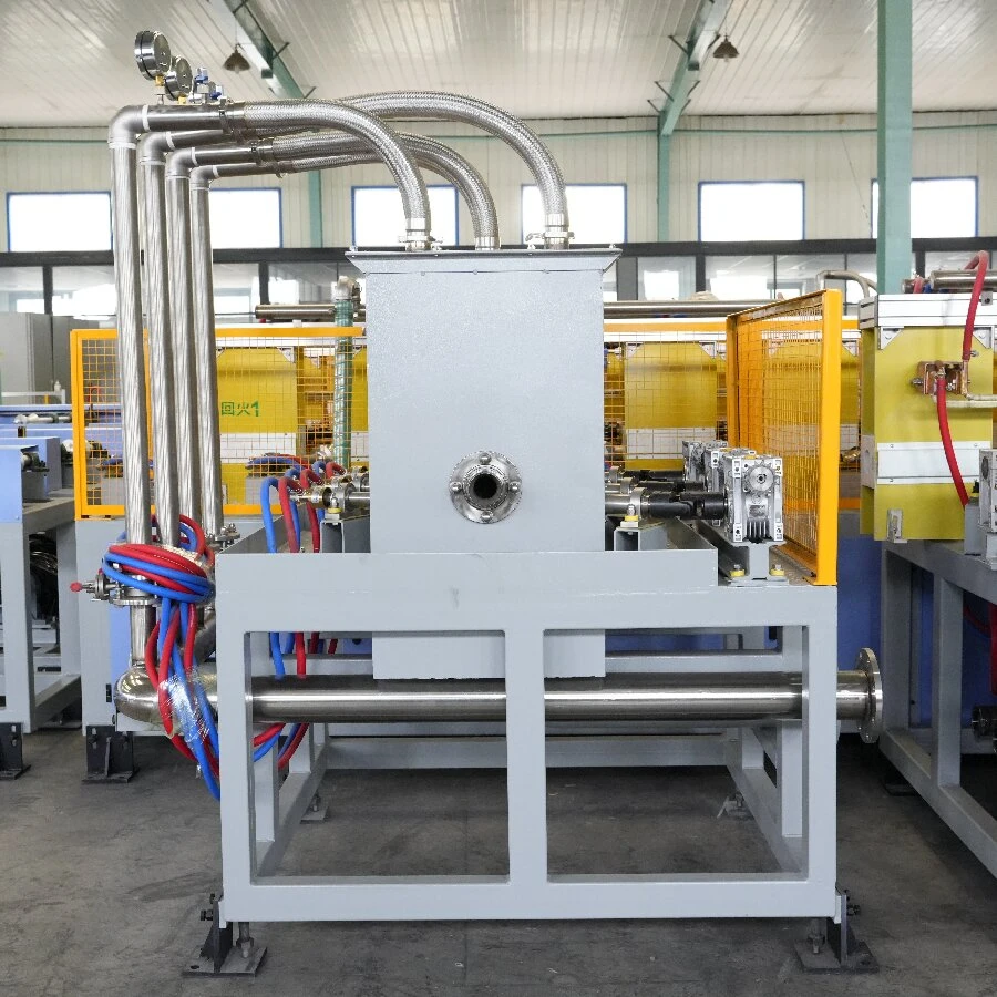 Automaatne induktsioonkarastamise ja karastamise tootmisliin